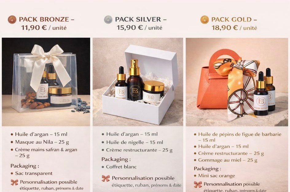 Coffrets Invités Mariage – Éclat Bio