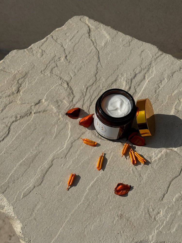 Crème au safran et à l'argan